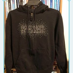 Pacific & Co. "Savannah" Embellished Hoodie  Size Small